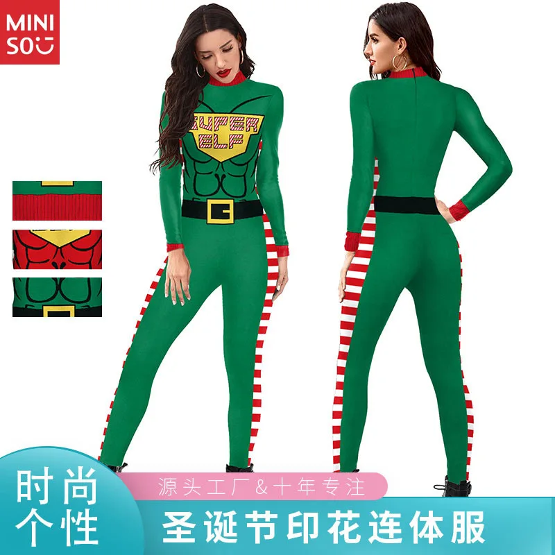 Miniso 2025 Autumn Print Christmas New Carnival Play Jumpsuit Muscle Tights Performance Clothing
Miniso 2025 Autumn Print Christmas New Carnival Play Jumpsuit Muscle Tights Performance Clothing