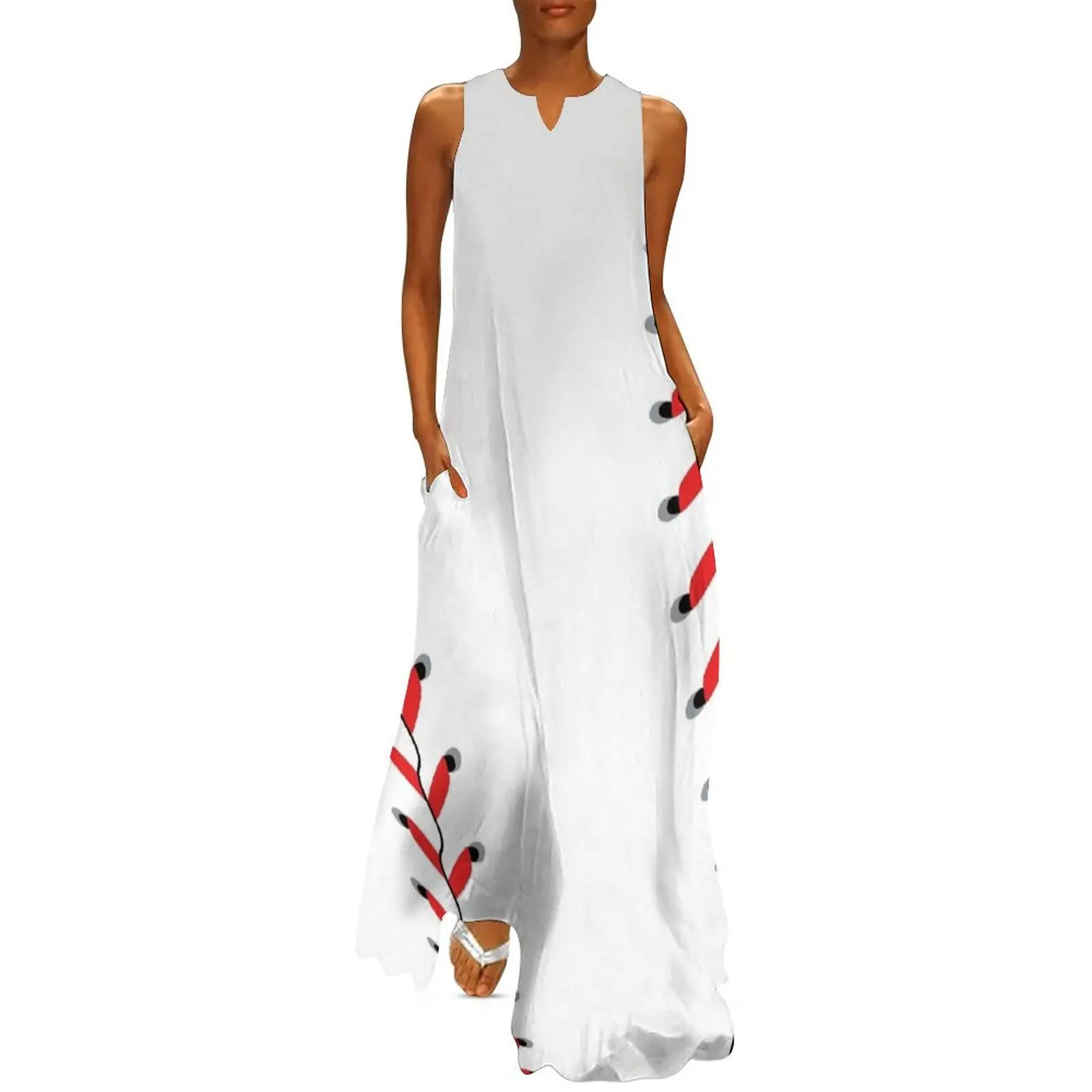 Baseball game lace Long Dress long dresses for women Women's evening dress Dress
Baseball game lace Long Dress long dresses for women Women's evening dress Dress