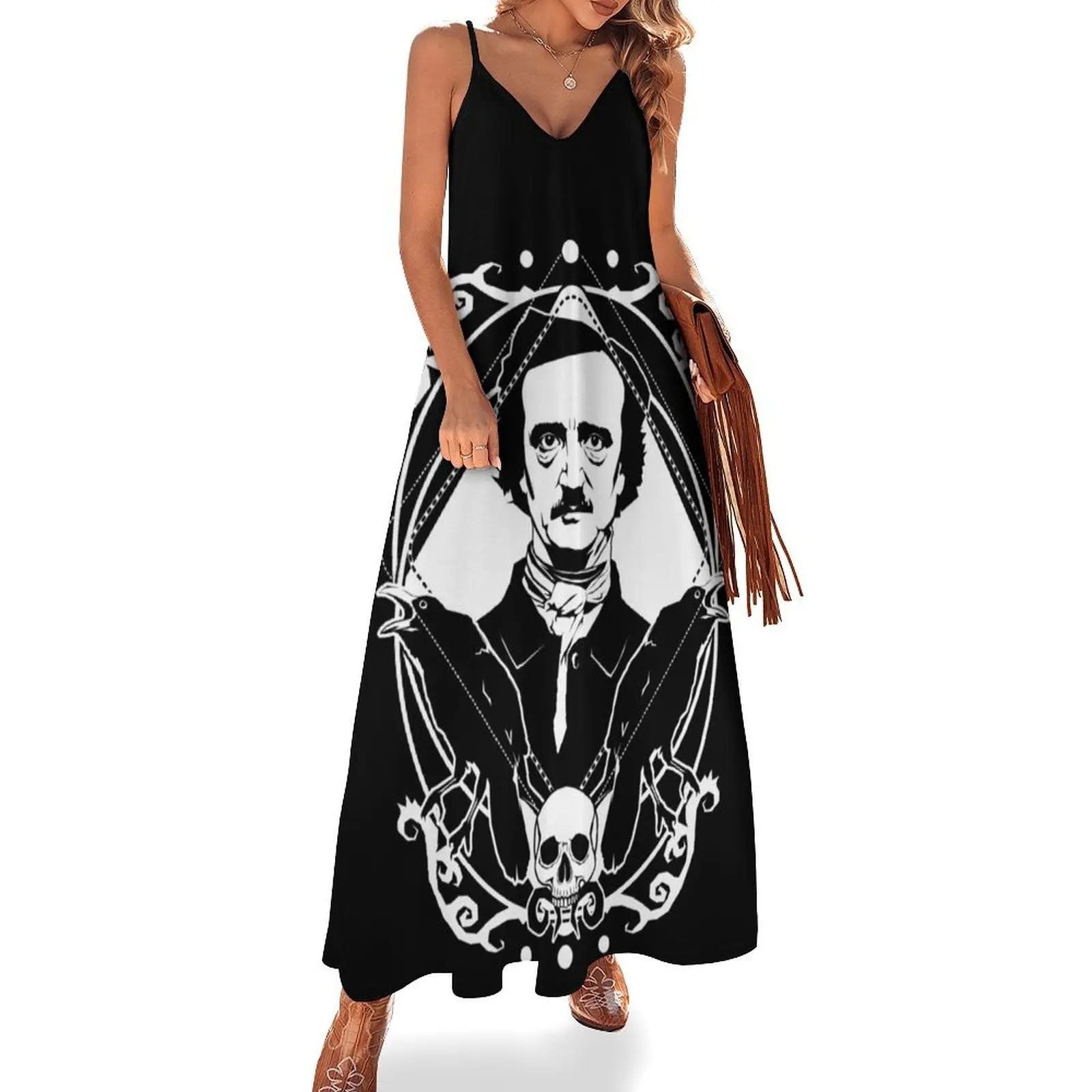 Edgar Allan Poe - The king of macabre Sleeveless Dress Summer dresses for women prom dress 2025 Dress
Edgar Allan Poe - The king of macabre Sleeveless Dress Summer dresses for women prom dress 2025 Dress