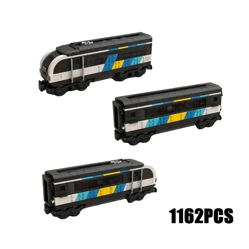 Модель автомобиля Brightline Moc, конструктор, локомотив, поезд, модульные блоки, подарок, Рождественская игрушка, наборы «сделай сам» в сборе
Модель автомобиля Brightline Moc, конструктор, локомотив, поезд, модульные блоки, подарок, Рождественская игрушка, наборы «сделай сам» в сборе