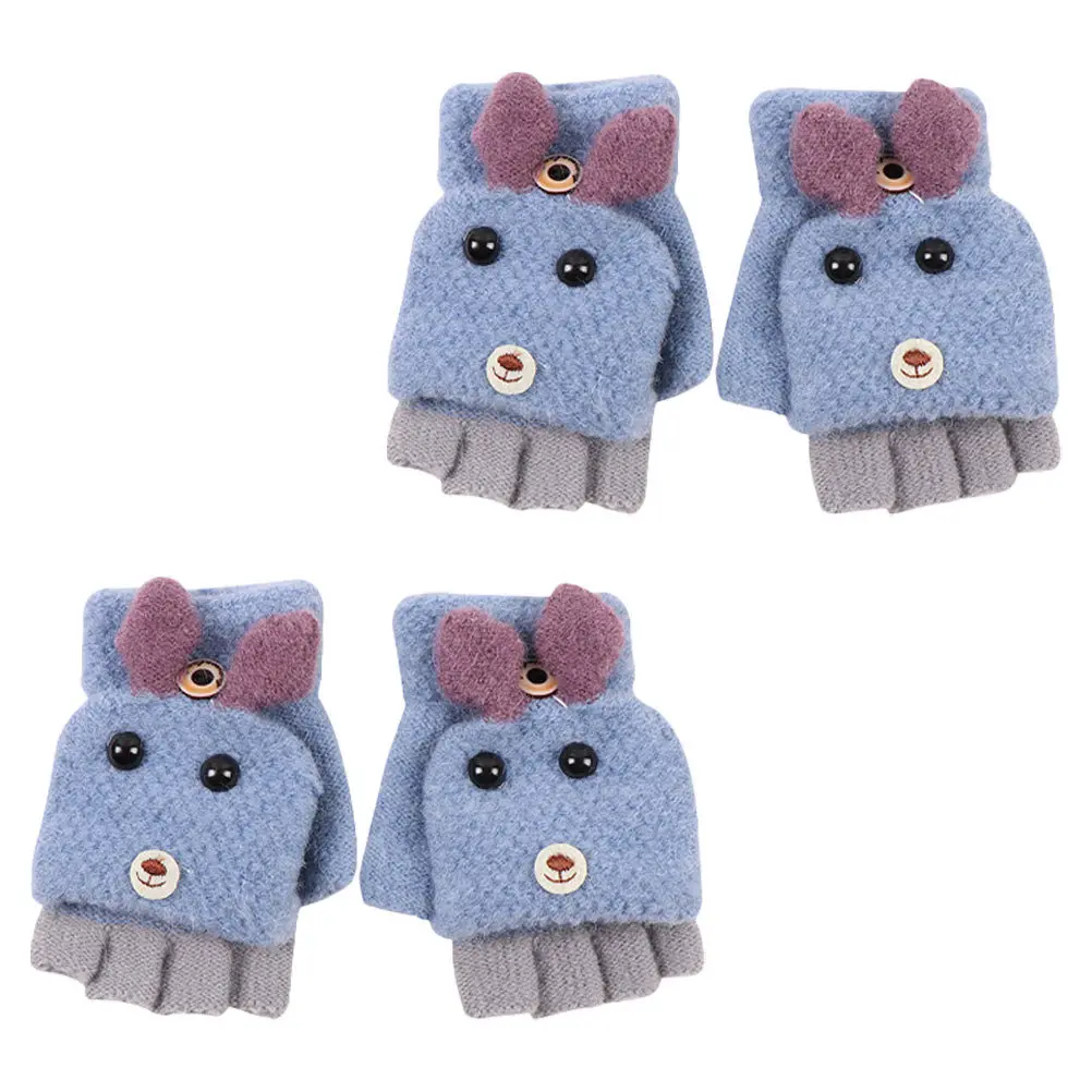 2Pairs Cartoon Dog Gloves Kids Knitted Warm Soft Ecofriendly No Peculiar Smell Suitable Indoor Outdoor Activities Chic Lovely
2Pairs Cartoon Dog Gloves Kids Knitted Warm Soft Ecofriendly No Peculiar Smell Suitable Indoor Outdoor Activities Chic Lovely