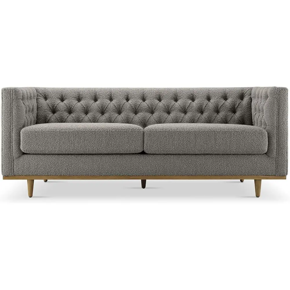 79 Button-Tufted Vintage-Style Fabric Loveseat, Light Gray, Suitable for Living Room, Bedroom, or Office
79 Button-Tufted Vintage-Style Fabric Loveseat, Light Gray, Suitable for Living Room, Bedroom, or Office