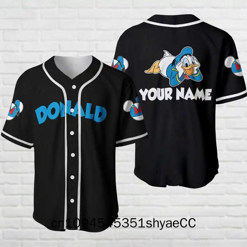 Personalized Donald Duck Baseball Jersey, Disney Cartoon Baseball Shirt, Magic Kingdom Shirt, Disneyland Kids Jersey, Gift For H
Personalized Donald Duck Baseball Jersey, Disney Cartoon Baseball Shirt, Magic Kingdom Shirt, Disneyland Kids Jersey, Gift For H