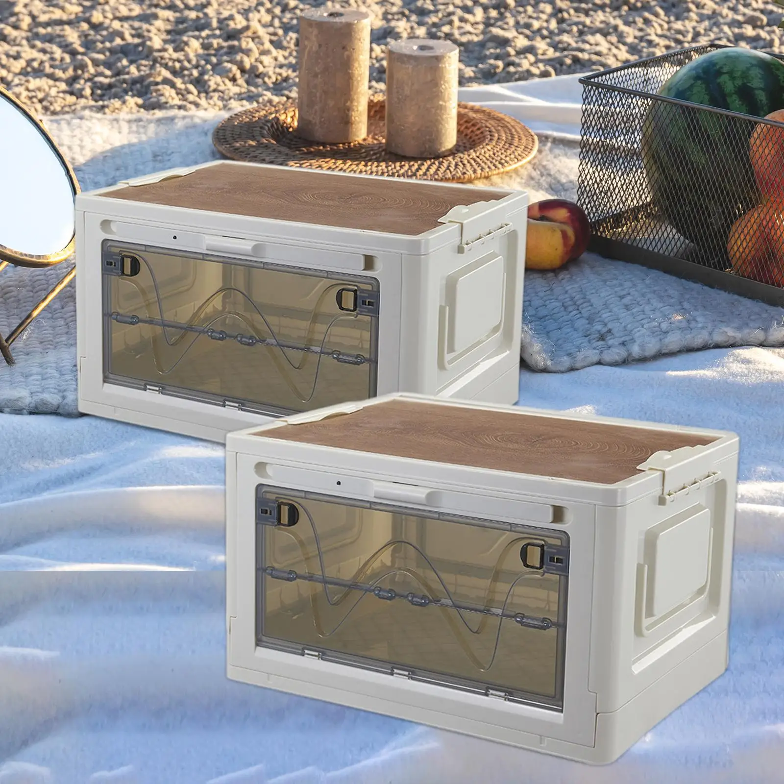 Stackable Storage Bins Multifunctional Travel Carrier Box Organizing Clothes Snacks Storage Container House Camping Folding Box 
Stackable Storage Bins Multifunctional Travel Carrier Box Organizing Clothes Snacks Storage Container House Camping Folding Box
