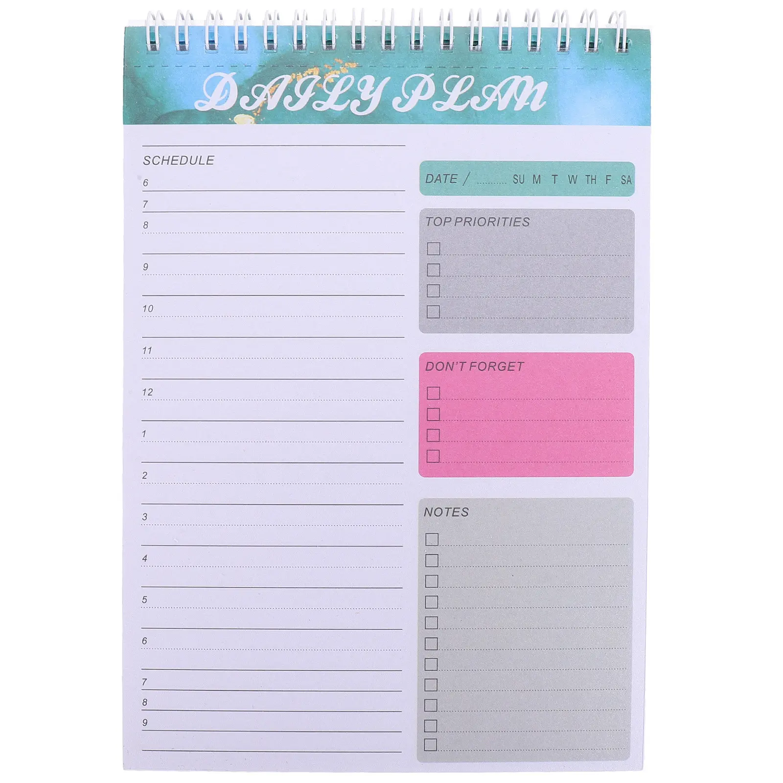 Tear-Off Planner Notepad Daily to Do List Pad Schedule Memo Paper Smooth Writing Experience Long-Lasting Inner Sheets Simple
Tear-Off Planner Notepad Daily to Do List Pad Schedule Memo Paper Smooth Writing Experience Long-Lasting Inner Sheets Simple