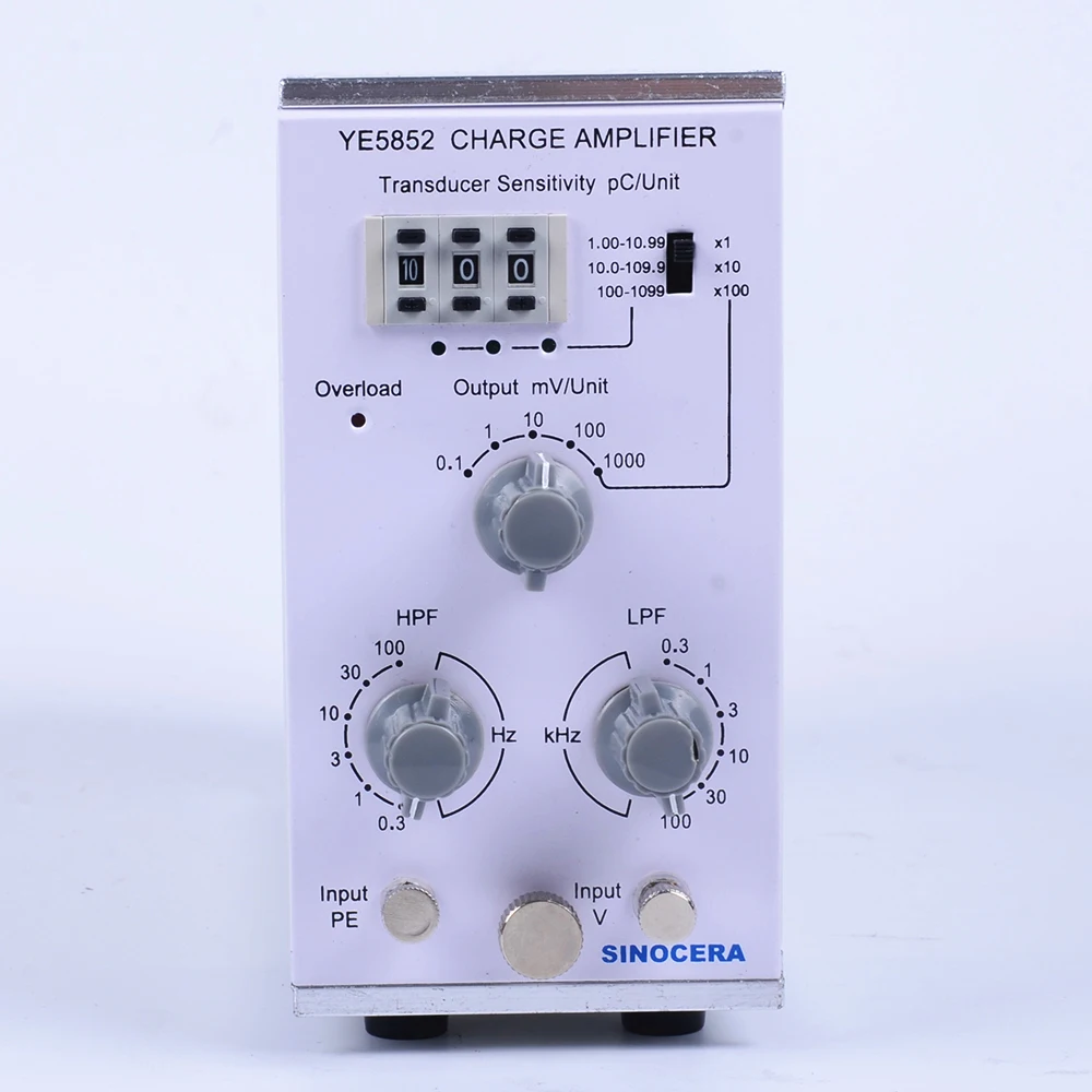 Low Noise Charge Amplifier YE5852
Low Noise Charge Amplifier YE5852