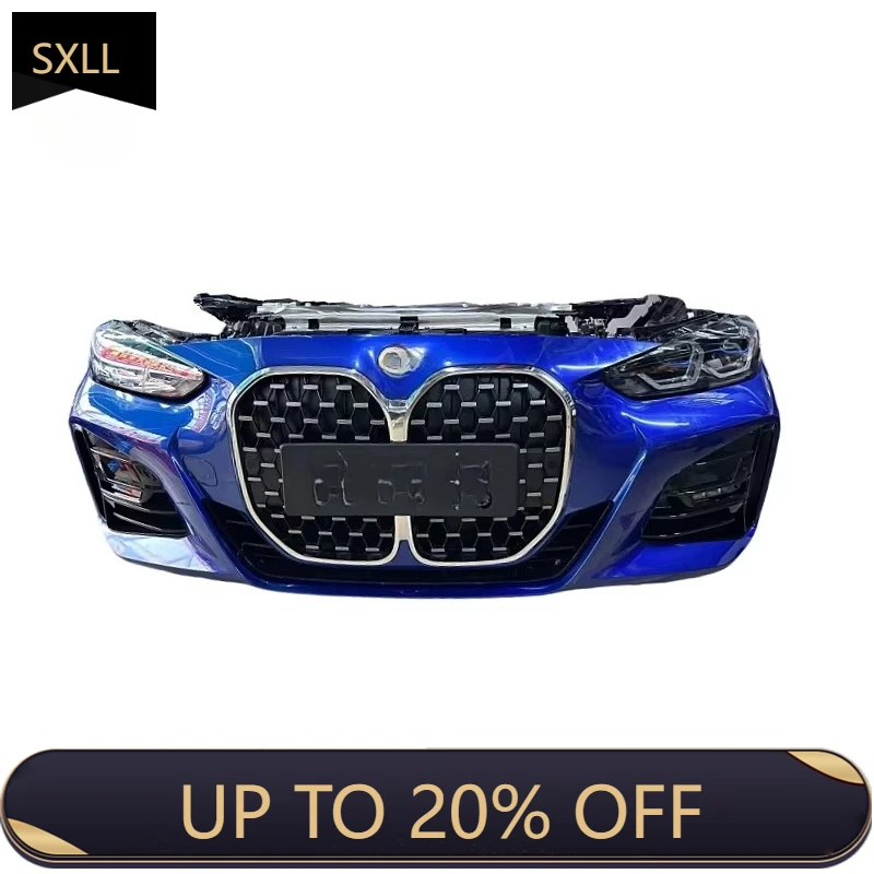 SXLL High Quality Used 4 Series G22 G23 G26 2020-2023 Front Bumper Assembly Front Headlight Bumper Grille
SXLL High Quality Used 4 Series G22 G23 G26 2020-2023 Front Bumper Assembly Front Headlight Bumper Grille