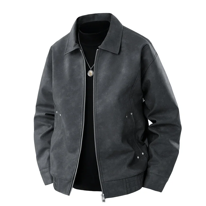 Men's Jacket Spring Autumn Workwear Long Sleeve Baseball Uniform Windproof Cycling Jacket Solid Zipper Casual Jacket Loose Tops
Men's Jacket Spring Autumn Workwear Long Sleeve Baseball Uniform Windproof Cycling Jacket Solid Zipper Casual Jacket Loose Tops
