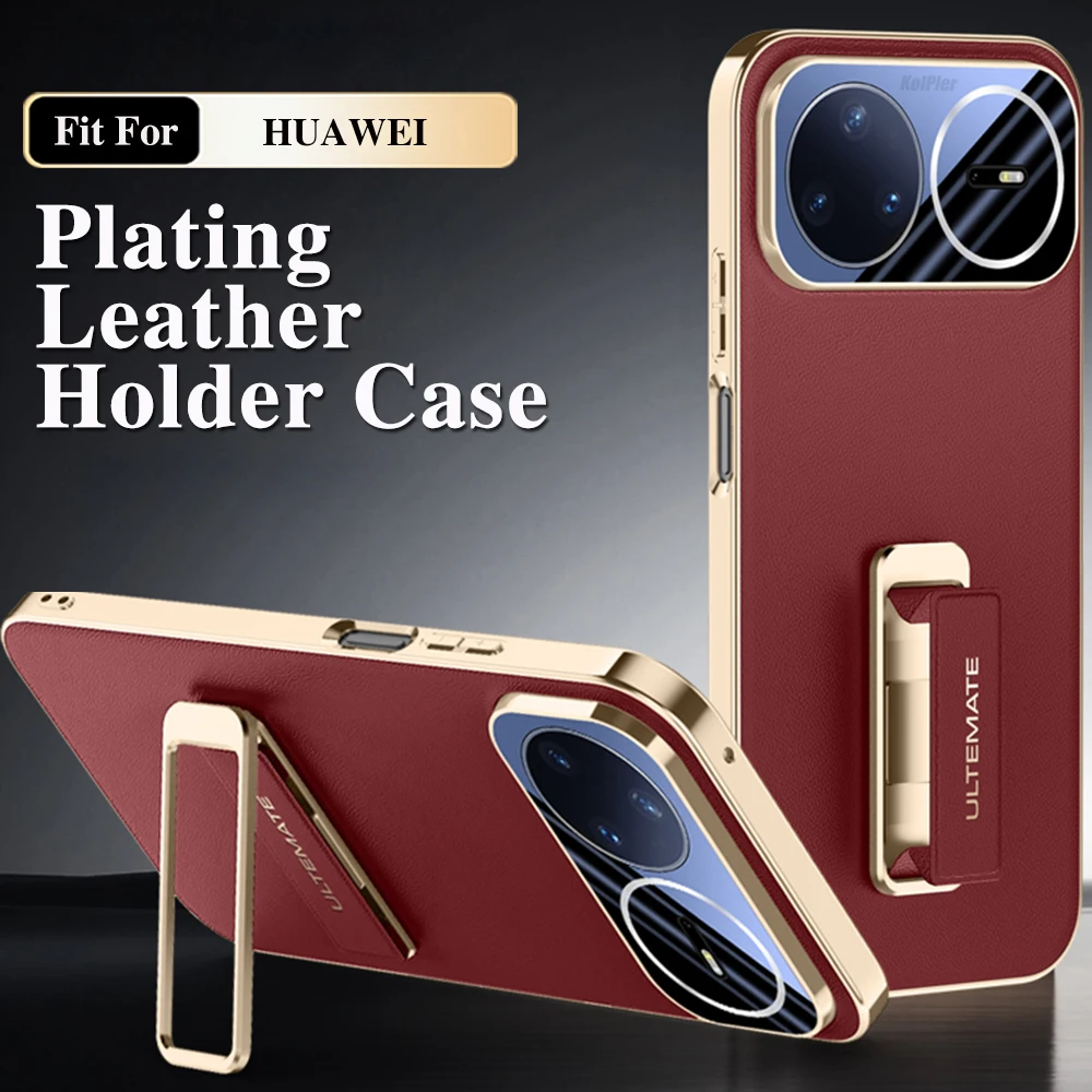 Luxury Plating Leather Case For HUAWEI NOVA 15 PRO NOVA15 Alloy Bracket Wristband Holder Hard Slim Good Texture Original Cover
Luxury Plating Leather Case For HUAWEI NOVA 15 PRO NOVA15 Alloy Bracket Wristband Holder Hard Slim Good Texture Original Cover