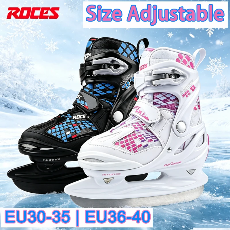 Kids Adjustable Ice Hockey Skates Thermal Warm Lining Ice Skating Shoes Stainless Steel Hockey Blades Beginner Ice Skates
Kids Adjustable Ice Hockey Skates Thermal Warm Lining Ice Skating Shoes Stainless Steel Hockey Blades Beginner Ice Skates