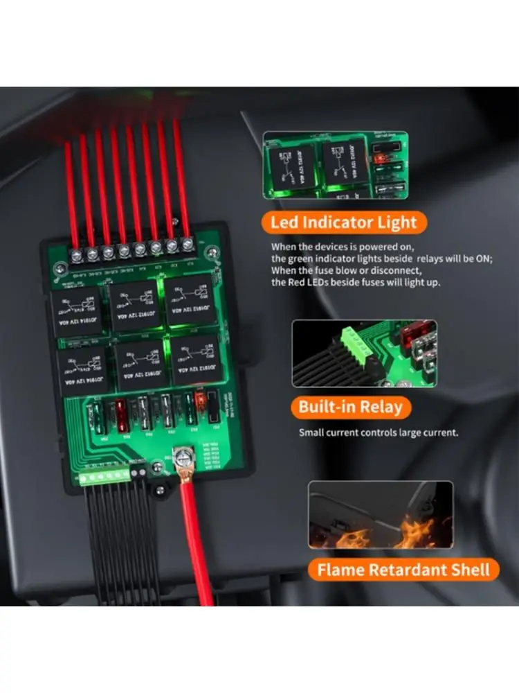 Коробка реле предохранителей автомобильной распределительной коробки ПКБ теплостойкая для многократного корабля
Коробка реле предохранителей автомобильной распределительной коробки ПКБ теплостойкая для многократного корабля