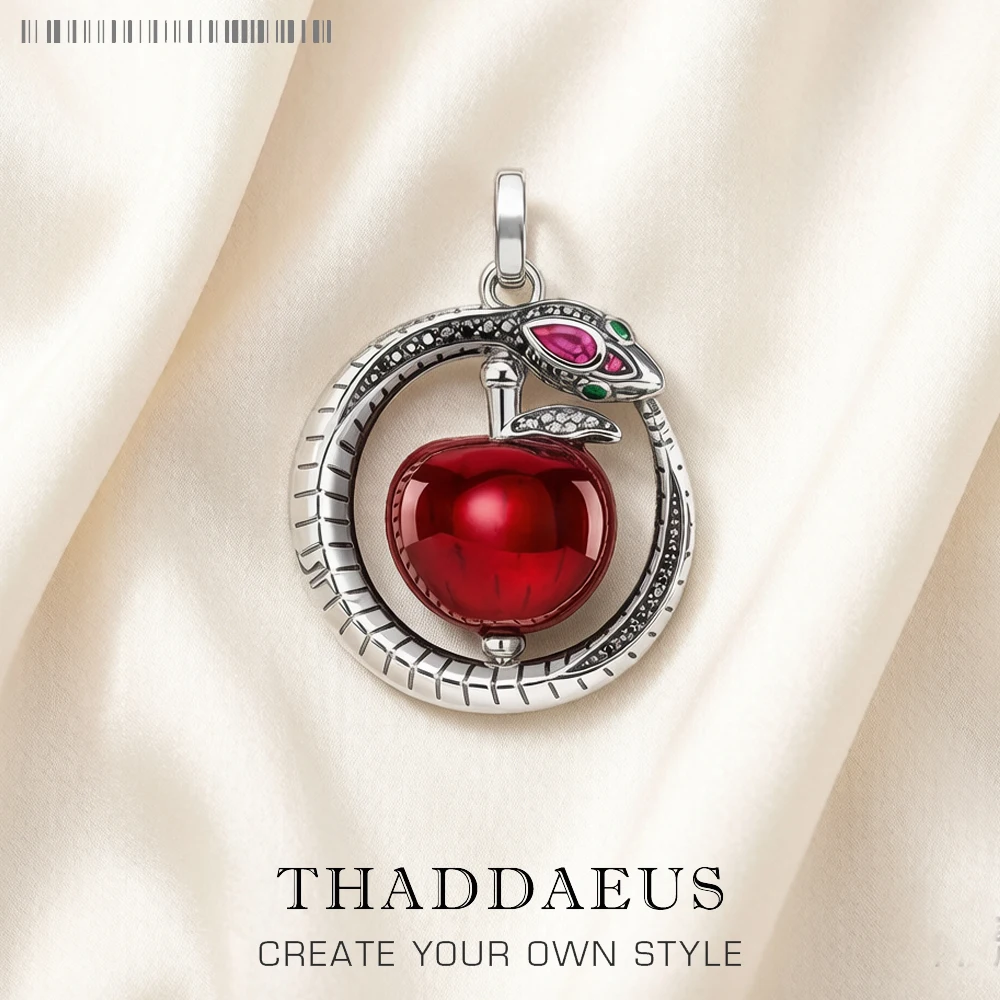Pendant Apple With Snake Brand New Bohemia Fine Jewelry Europe 925 Sterling Silver Three-Dimensional Gift For Woman
Pendant Apple With Snake Brand New Bohemia Fine Jewelry Europe 925 Sterling Silver Three-Dimensional Gift For Woman