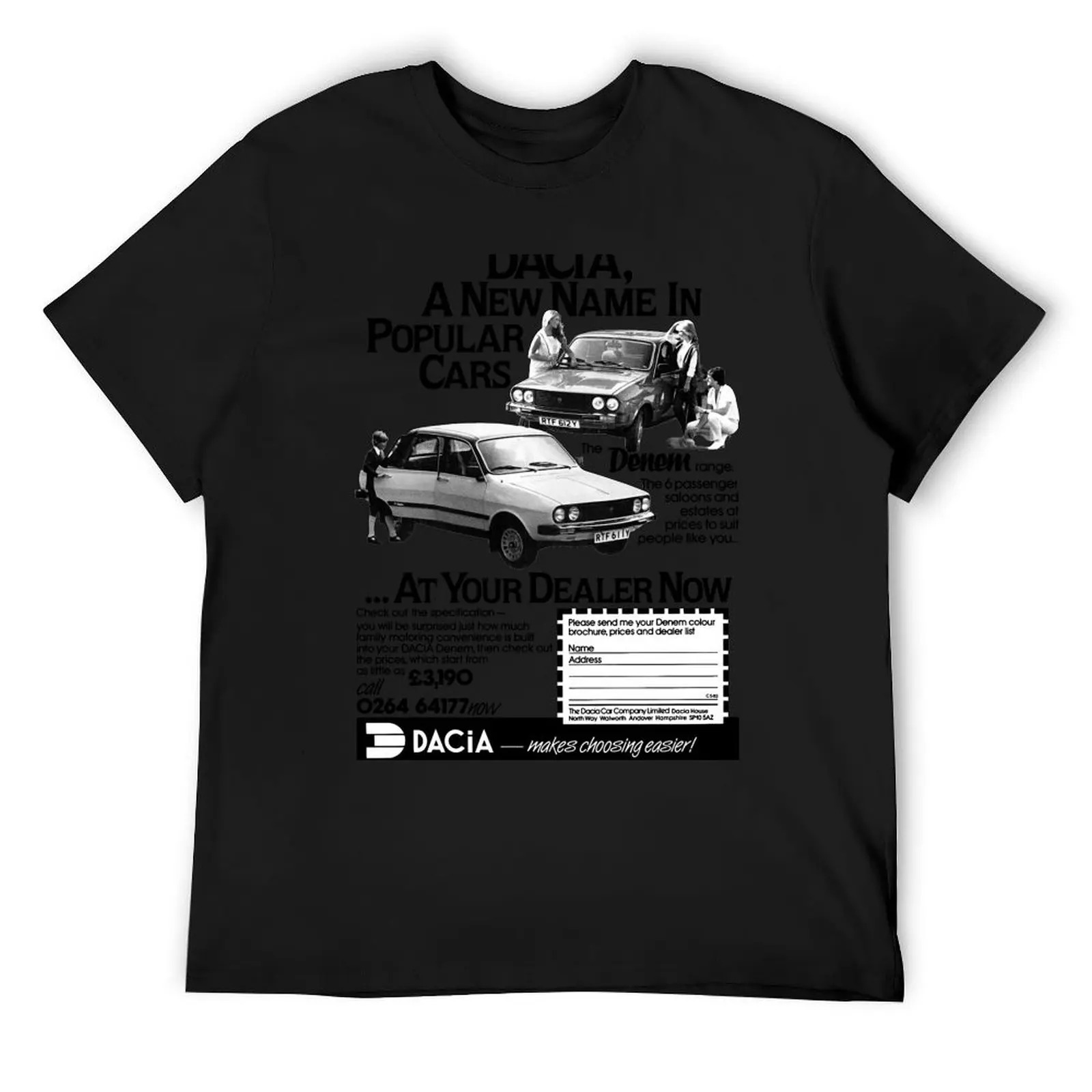 DACIA DENEM T-Shirt luxury designer blacks Anime t-shirt mens graphic t-shirts hip hop
DACIA DENEM T-Shirt luxury designer blacks Anime t-shirt mens graphic t-shirts hip hop