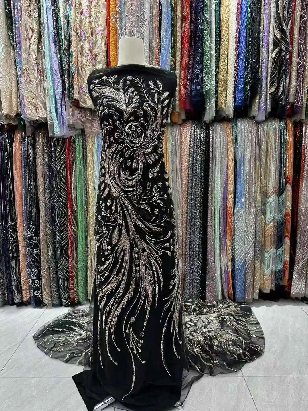 Africa Nigerian Beaded French Mesh Lace With Sequins High Quality 2025 Embroidery Lace Sequins Lace For Wedding Dresses Women
Africa Nigerian Beaded French Mesh Lace With Sequins High Quality 2025 Embroidery Lace Sequins Lace For Wedding Dresses Women