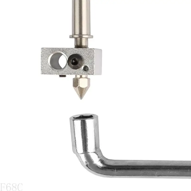F68C Spocket Socket Harench L-образный 7-мм 7-мм шестиугольный гаечный ключ для 3D-принтера MK8 сопла 7-образный спиннер с
F68C Spocket Socket Harench L-образный 7-мм 7-мм шестиугольный гаечный ключ для 3D-принтера MK8 сопла 7-образный спиннер с