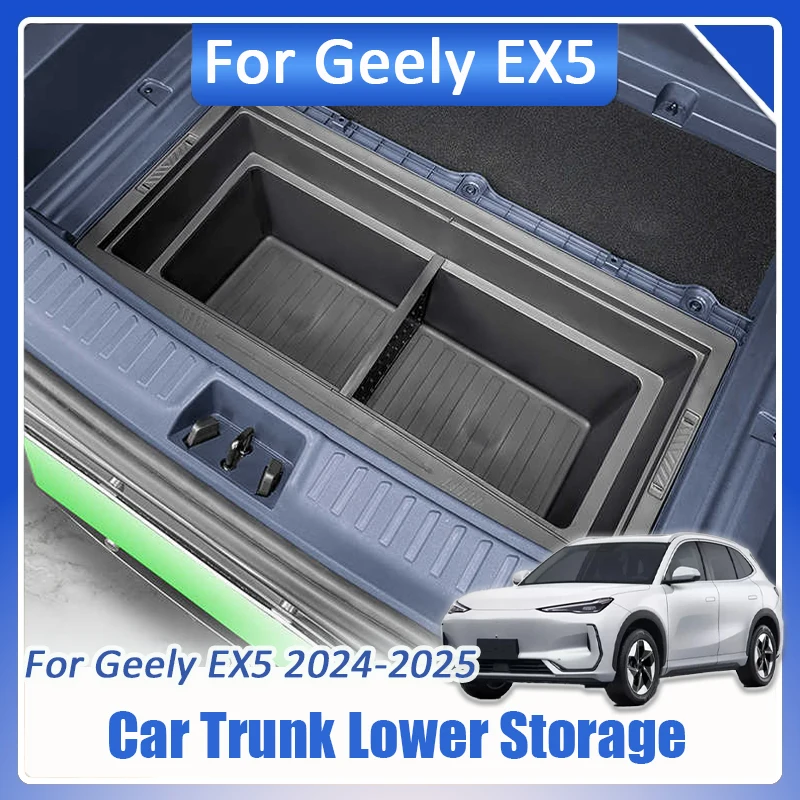 For Geely EX5 Galaxy E5 2024 2025 2026 Car Trunk Lower Storage Underfloor Vehicle Organizer Hidden Cargo Compartment Box
For Geely EX5 Galaxy E5 2024 2025 2026 Car Trunk Lower Storage Underfloor Vehicle Organizer Hidden Cargo Compartment Box