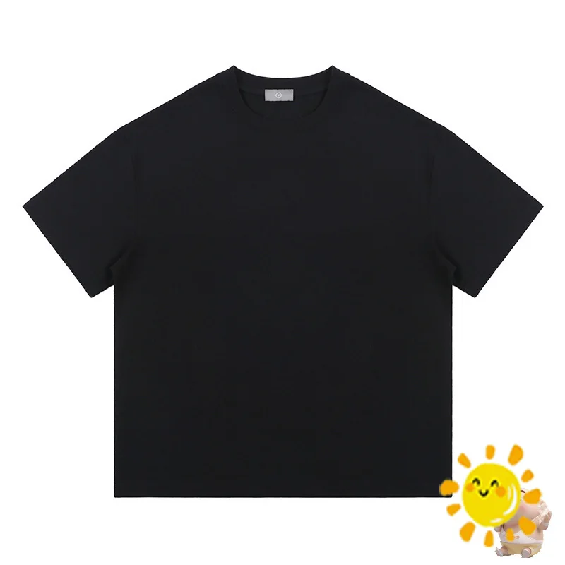 24SS High Quality Cotton Solid Color Black White T-Shirt Oversized Basic Short Sleeved Tee
24SS High Quality Cotton Solid Color Black White T-Shirt Oversized Basic Short Sleeved Tee