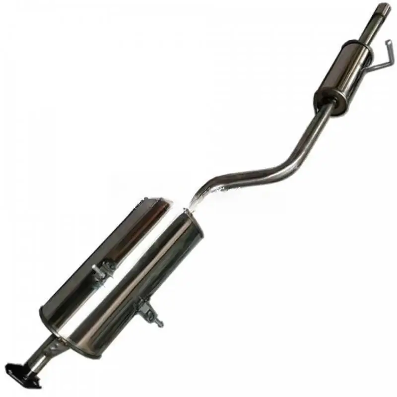 The rear section of exhaust pipe is not lengthened, tail section of the stainless steel chimney double-layer thickened
The rear section of exhaust pipe is not lengthened, tail section of the stainless steel chimney double-layer thickened