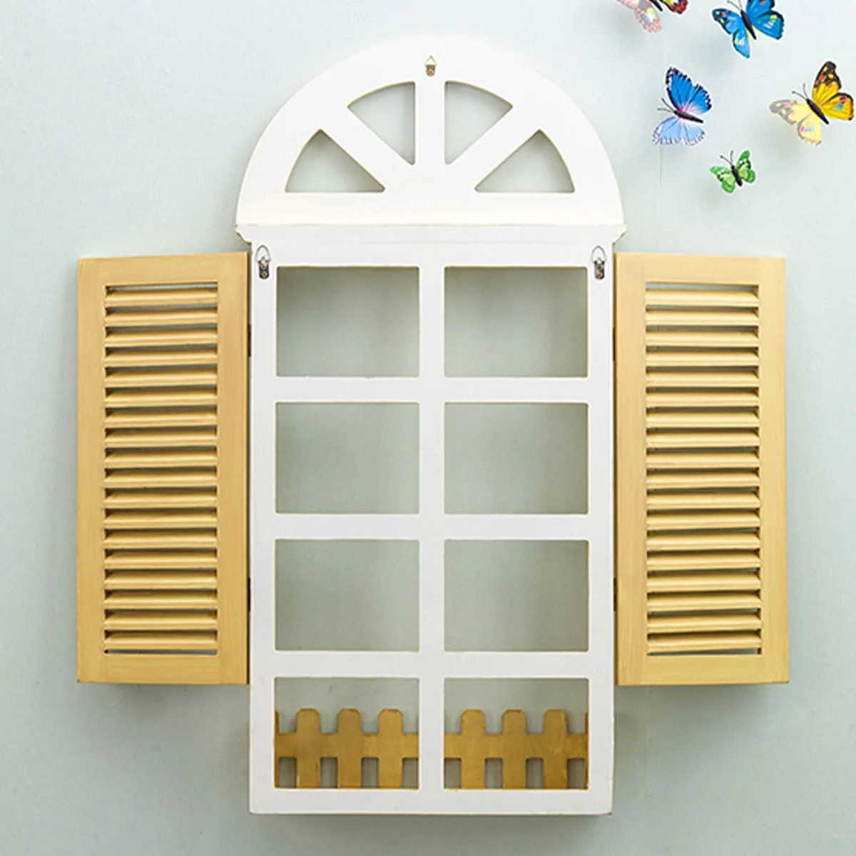 Farmhouse Wall Decor, Wood Plastic Board Window Frame Decoration for Living Room, Rustic Wall Art Window Decor for Bedroom
Farmhouse Wall Decor, Wood Plastic Board Window Frame Decoration for Living Room, Rustic Wall Art Window Decor for Bedroom