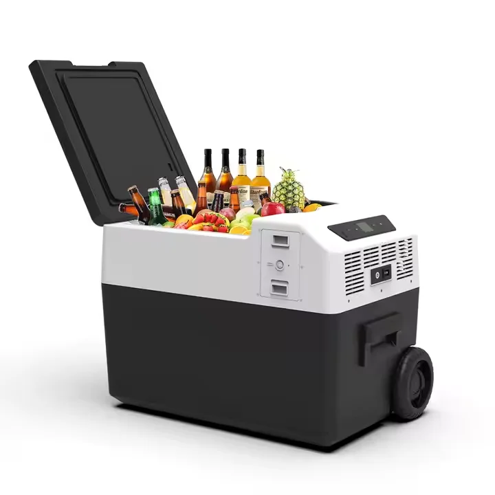 30L With 15600mAh Removable Battery Camping Fridge Outdoor Freezer Portable Mobile Fridge Car and Home Dual Use Refrigerator
30L With 15600mAh Removable Battery Camping Fridge Outdoor Freezer Portable Mobile Fridge Car and Home Dual Use Refrigerator