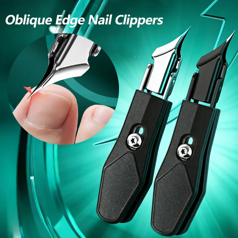 25° Slant Edge Professional Nail Clipper High-end Eagle Beak Oblique Toe Nail Trimmers Ingrown with Wide Opening Toenail Tools
25° Slant Edge Professional Nail Clipper High-end Eagle Beak Oblique Toe Nail Trimmers Ingrown with Wide Opening Toenail Tools