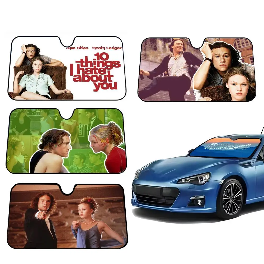 Vintage 10 Things I Hate about You Movie Sun Shade Sunshade Seat Cover Off-Road Truck Accessory Set Steering Car Van SUV Gifts
Vintage 10 Things I Hate about You Movie Sun Shade Sunshade Seat Cover Off-Road Truck Accessory Set Steering Car Van SUV Gifts