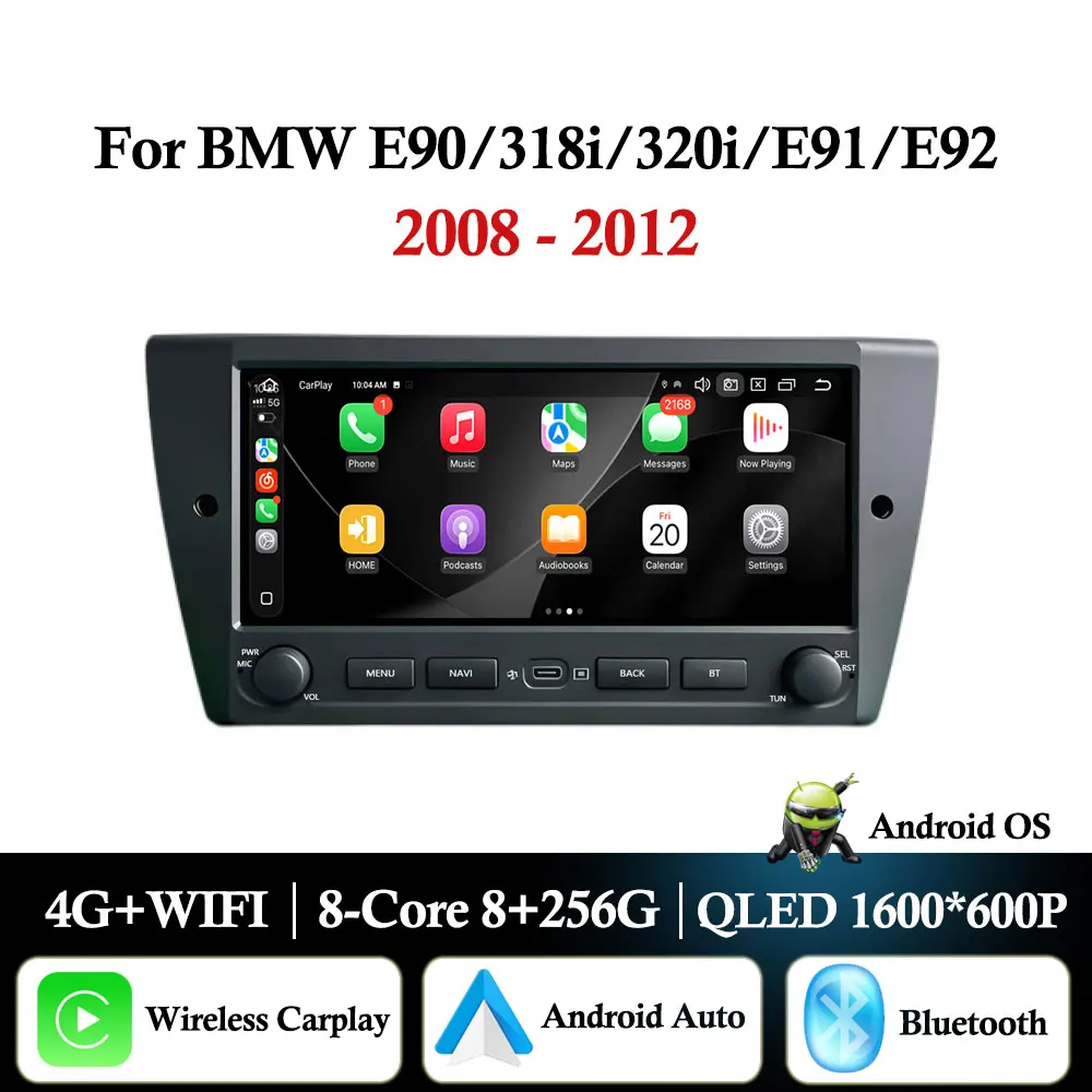 Android 16 для BMW E90/318i/320i/E91/E92 2008-2012, GPS-навигация, Bluetooth, автомобильная мультимедийная система, 9.3'' QLED сенсорный экран
Android 16 для BMW E90/318i/320i/E91/E92 2008-2012, GPS-навигация, Bluetooth, автомобильная мультимедийная система, 9.3'' QLED сенсорный экран