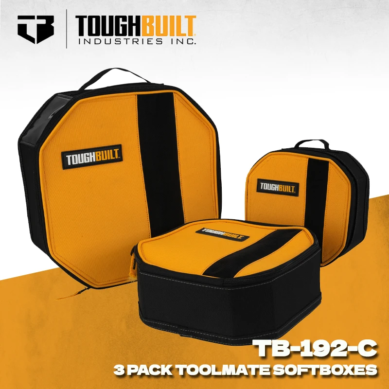 TOUGHBUILT TB-192-C, 3-пакет, софтбокс Toolmate, детали для обслуживания оборудования, органайзер, сумка Toughbuilt, аксессуары для инструментов
TOUGHBUILT TB-192-C, 3-пакет, софтбокс Toolmate, детали для обслуживания оборудования, органайзер, сумка Toughbuilt, аксессуары для инструментов