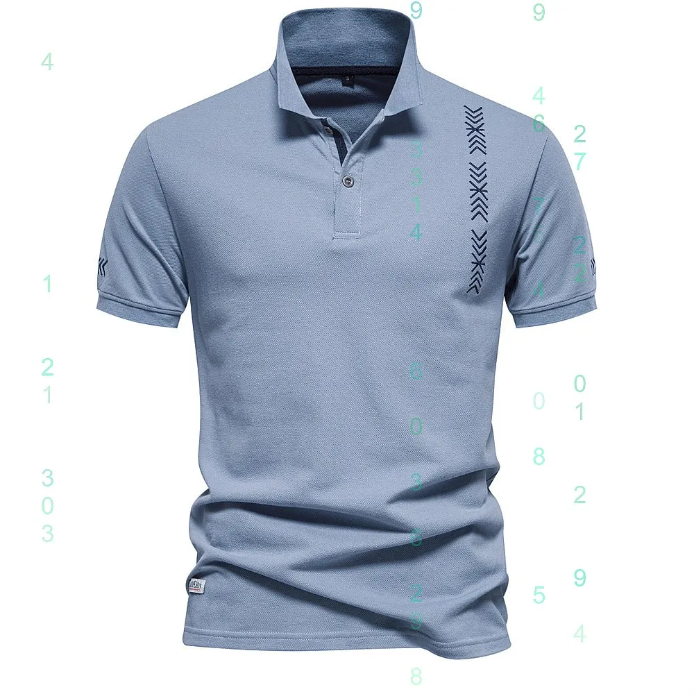 Spring Summer Men Polo Shirt Short Sleeve Embroidered Solid Tee Polos Tops
Spring Summer Men Polo Shirt Short Sleeve Embroidered Solid Tee Polos Tops