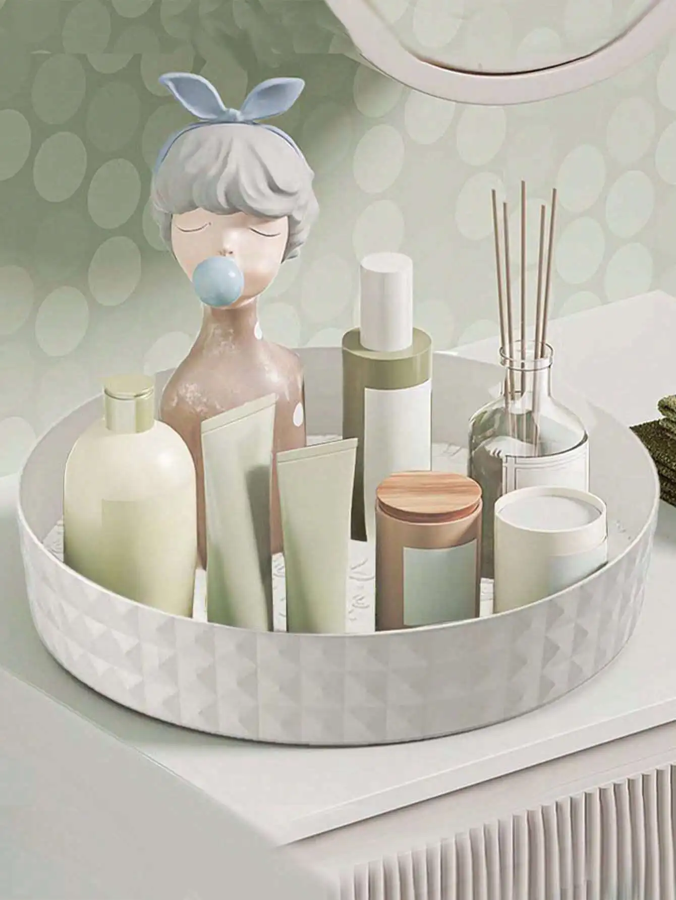 360° Rotating Storage Tray - Multifunctional Kitchen/Bathroom/Desk Organizer Christmas Gift
360° Rotating Storage Tray - Multifunctional Kitchen/Bathroom/Desk Organizer Christmas Gift