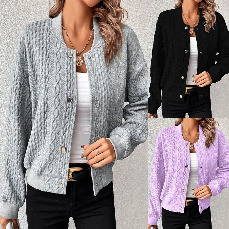 Autumn Winter Women's Coat Jacket Fashionable Solid Stand Up Collar Single Breasted Tops For Women Куртка Стеганая Женская
Autumn Winter Women's Coat Jacket Fashionable Solid Stand Up Collar Single Breasted Tops For Women Куртка Стеганая Женская