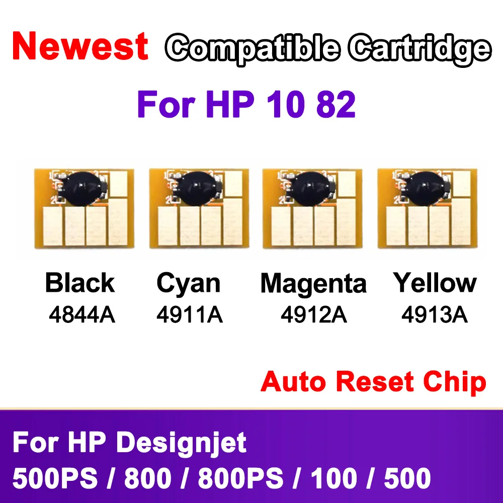 For HP 82 10 ARC Auto Reset Chips for HP 10/82 for HP DesignJet 500 800 100 500PS 800PS Printer 4844A 4911A 4912A 4913A
For HP 82 10 ARC Auto Reset Chips for HP 10/82 for HP DesignJet 500 800 100 500PS 800PS Printer 4844A 4911A 4912A 4913A