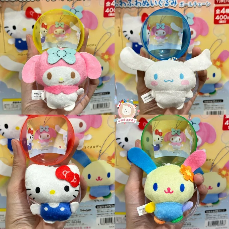 Cute Kawaii Gashapon Figure Anime Cute Hello Kitty Soft Plush Cinnamoroll Melody Bag Keychian Capsule Toys Gift
Cute Kawaii Gashapon Figure Anime Cute Hello Kitty Soft Plush Cinnamoroll Melody Bag Keychian Capsule Toys Gift