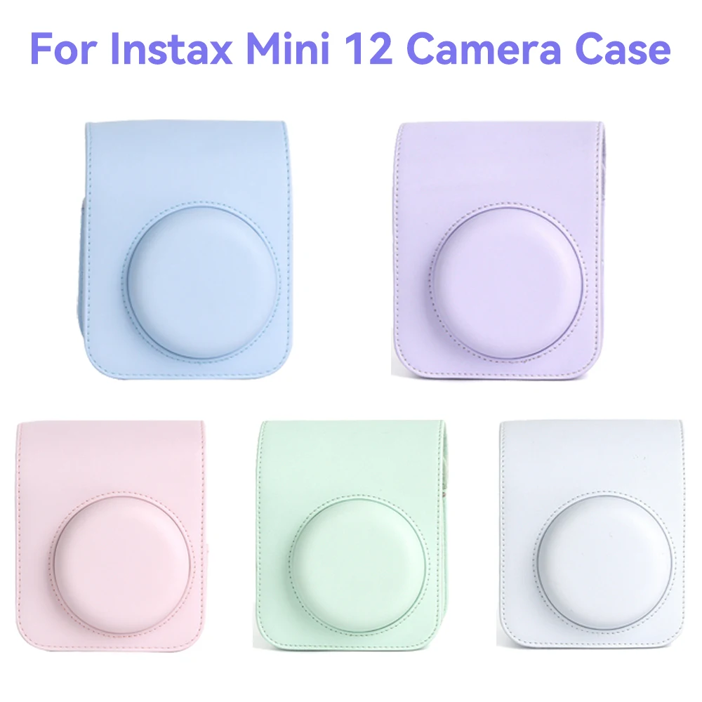Camera Case For Instant Camera Protective Case Compatible With Mini 12 PU Leather Bag With Pocket Adjustable Shoulder Strap
Camera Case For Instant Camera Protective Case Compatible With Mini 12 PU Leather Bag With Pocket Adjustable Shoulder Strap