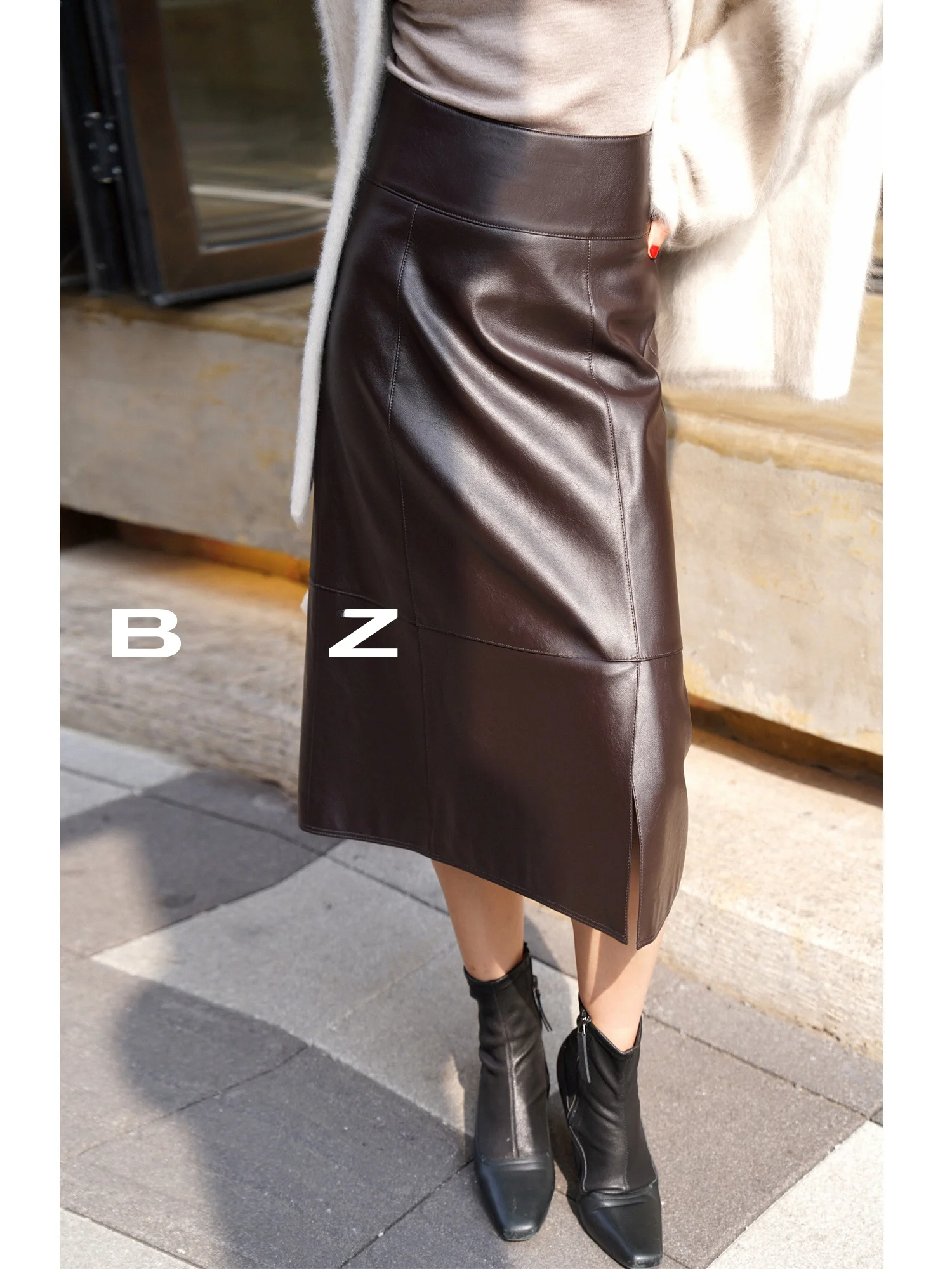 Элегантная кожаная юбка-карандаш Elite Closet BZZN из искусственной кожи с высокой талией, прямого кроя, для офиса и повседневной носки
Элегантная кожаная юбка-карандаш Elite Closet BZZN из искусственной кожи с высокой талией, прямого кроя, для офиса и повседневной носки