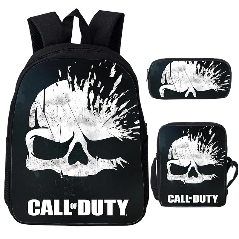 3 PCS Cool Skull Pattern Print Large Capacity Backpacks for Boys Call Of Duty Warzone School Bags Laptop Bookbag Travel Backpack
3 PCS Cool Skull Pattern Print Large Capacity Backpacks for Boys Call Of Duty Warzone School Bags Laptop Bookbag Travel Backpack