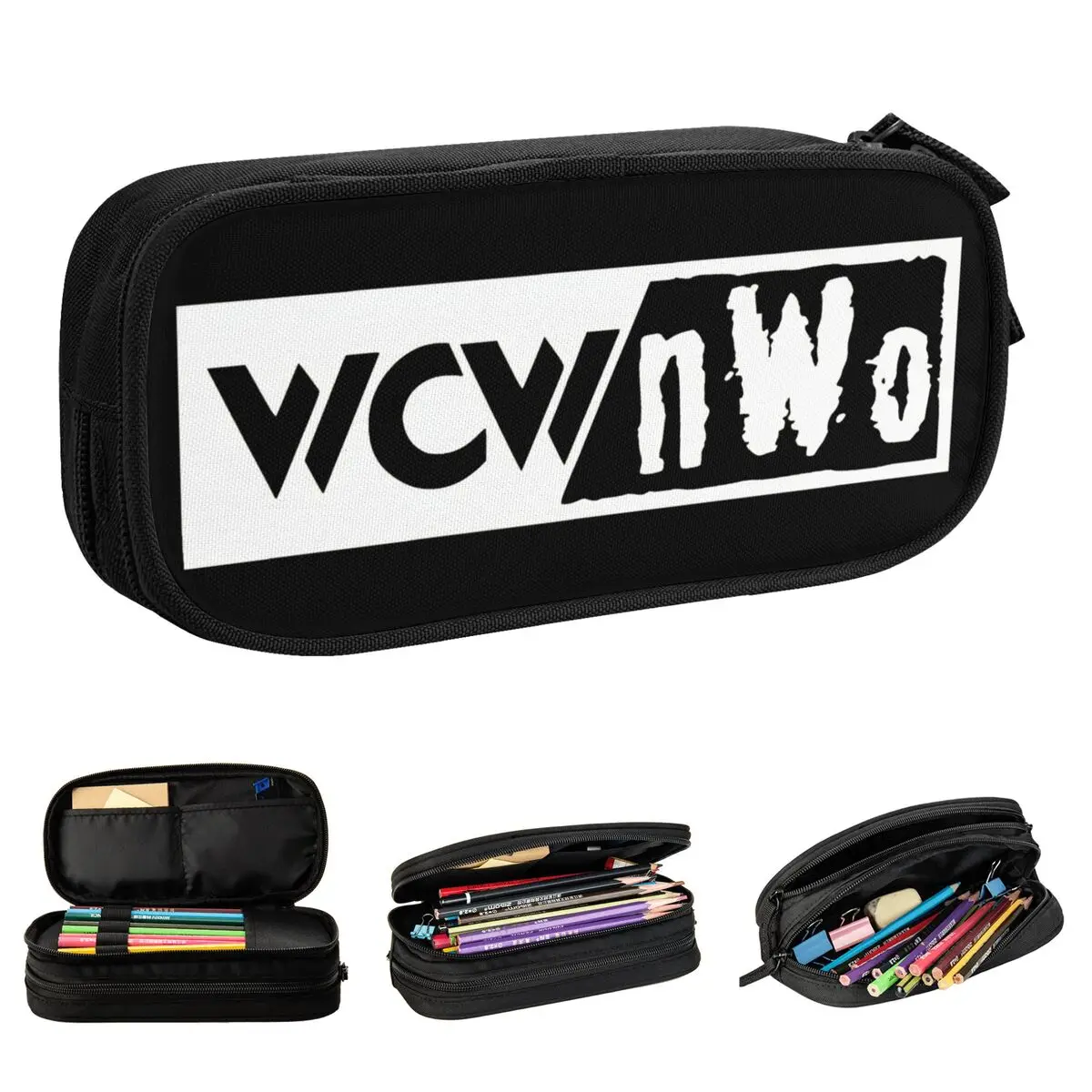 WCW NWO белые пеналы сумка для ручек детские большие вместительные школьные подарочные пеналы для студентов
WCW NWO белые пеналы сумка для ручек детские большие вместительные школьные подарочные пеналы для студентов