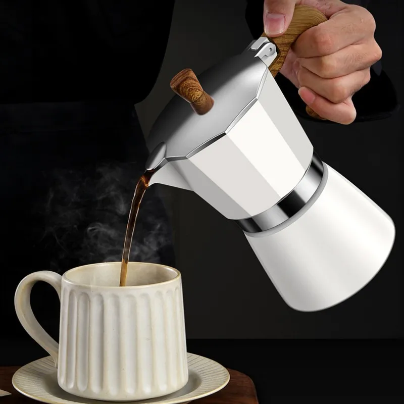 Espresso accessories aluminum mocha coffee machine mocha pot stainless steel coffee filter Cuban cafe brewing mocha pot
Espresso accessories aluminum mocha coffee machine mocha pot stainless steel coffee filter Cuban cafe brewing mocha pot