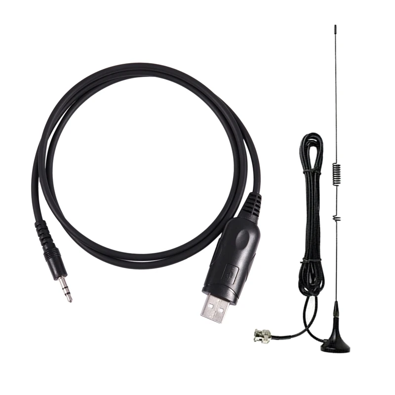 N15R-2 шт. Аксессуары для рации, черные: 1 шт. UT-106UV BNC двухдиапазонная U + VHF антенна для радио ICOM YAESU Kenwood BAOFENG и 1 шт. 3,5
N15R-2 шт. Аксессуары для рации, черные: 1 шт. UT-106UV BNC двухдиапазонная U + VHF антенна для радио ICOM YAESU Kenwood BAOFENG и 1 шт. 3,5