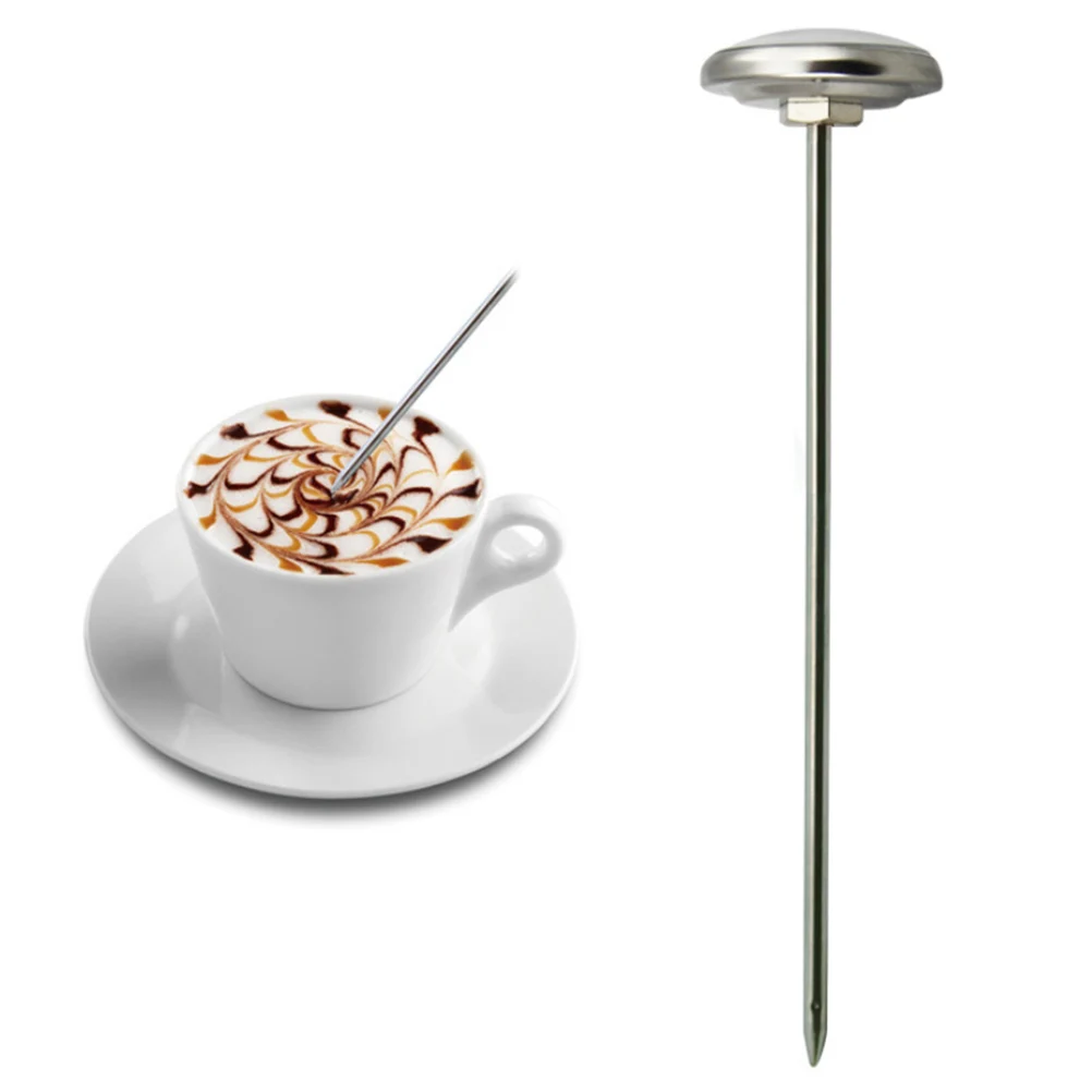 Food Thermometer Stainless Steel High Precision for Milk Coffee Soup Kitchen Gadgets Practical No Needed Safe
Food Thermometer Stainless Steel High Precision for Milk Coffee Soup Kitchen Gadgets Practical No Needed Safe
