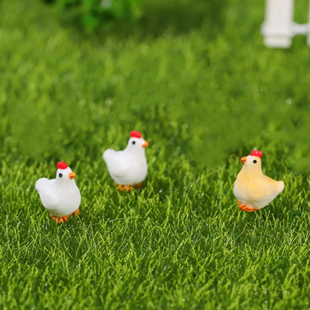 20Pcs Animal Set Miniature Hen Resin Sculptures Home Bonsai Garden Decoration Micro Landscape Chicken Ornaments Micro Scene
20Pcs Animal Set Miniature Hen Resin Sculptures Home Bonsai Garden Decoration Micro Landscape Chicken Ornaments Micro Scene