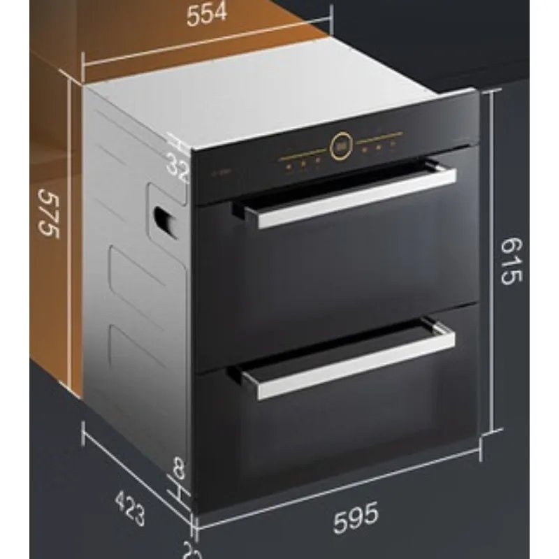 Embedded disinfection cabinet Household two-star stainless steel disinfection cupboard 360 ° pulse fast disinfection cabinet
Embedded disinfection cabinet Household two-star stainless steel disinfection cupboard 360 ° pulse fast disinfection cabinet
