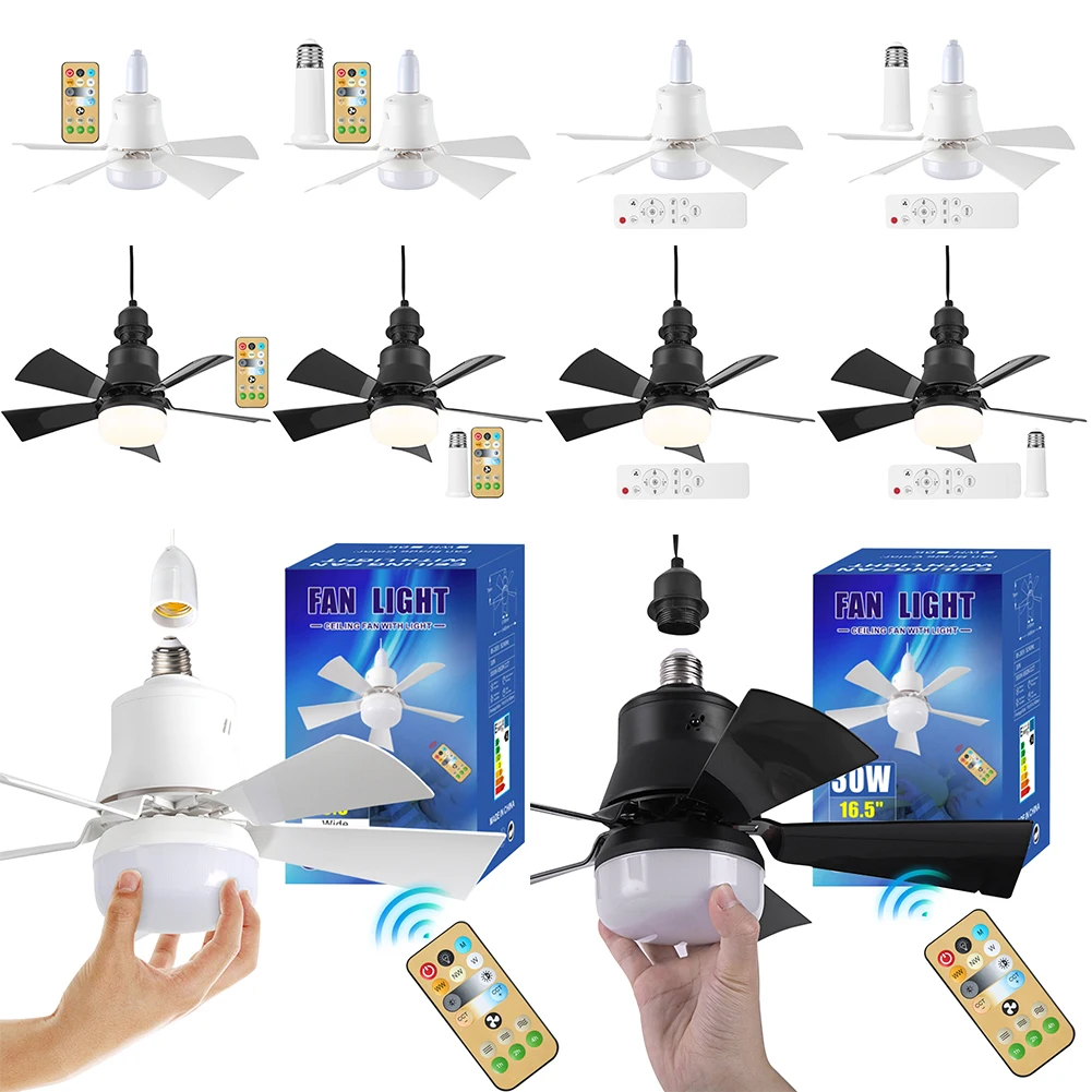 40W Ceiling Fan LED Lamp Remote Control E27 Socket Fan LED Light Dimmable Chandelier Ceiling Fan for Bedroom Kitchen
40W Ceiling Fan LED Lamp Remote Control E27 Socket Fan LED Light Dimmable Chandelier Ceiling Fan for Bedroom Kitchen
