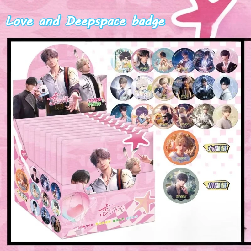 Love and Deepspace Xavier Rafayel Zayne Sylus ACG Anime Peripheral Creative Badge Surprise Blind Box Girlfriends Gifts Wholesale
Love and Deepspace Xavier Rafayel Zayne Sylus ACG Anime Peripheral Creative Badge Surprise Blind Box Girlfriends Gifts Wholesale