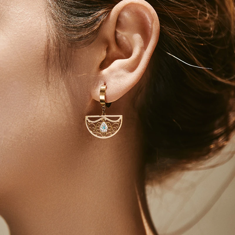 PAPERPLUS | Women Bohemian Rings Trendy Stainless Steel Scalloped Earring Dangle Charm Brincos Good Aesthetic Fashion Ear Gifts
PAPERPLUS | Women Bohemian Rings Trendy Stainless Steel Scalloped Earring Dangle Charm Brincos Good Aesthetic Fashion Ear Gifts