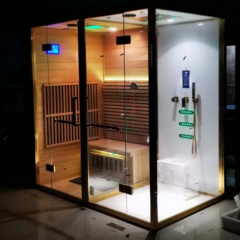 Hot Selling Indoor Hemlock Red Cedar Wooden Sauna Room
Hot Selling Indoor Hemlock Red Cedar Wooden Sauna Room