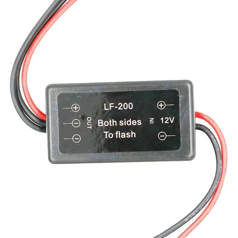 1 Piece Car LED Brake Stop Light Lamp 12-24V DIY Accessories LF-200 Flash Strobe Controller Flasher Module
1 Piece Car LED Brake Stop Light Lamp 12-24V DIY Accessories LF-200 Flash Strobe Controller Flasher Module