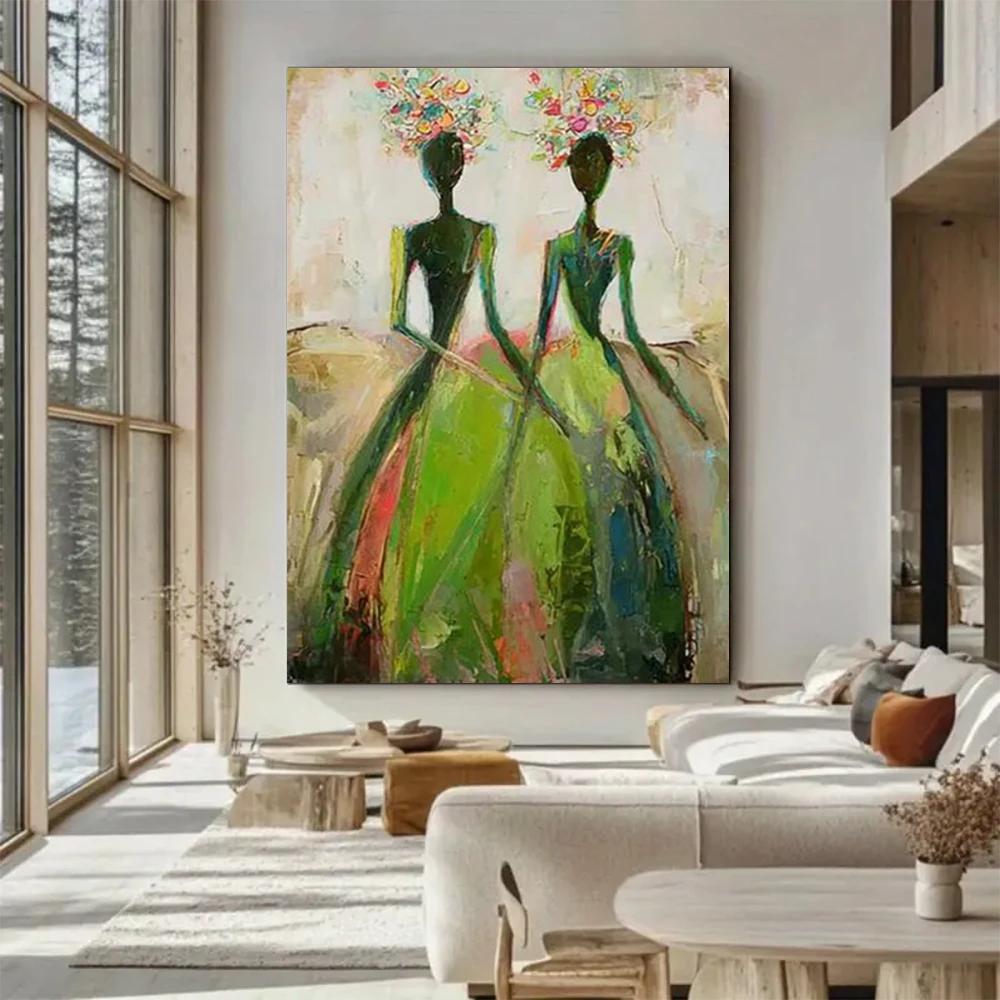 100% Handmade Abstract Oil Painting ins Wedding Attire Wall Art Picture Thick layer Big Mural For Home Living Room Decor Image
100% Handmade Abstract Oil Painting ins Wedding Attire Wall Art Picture Thick layer Big Mural For Home Living Room Decor Image