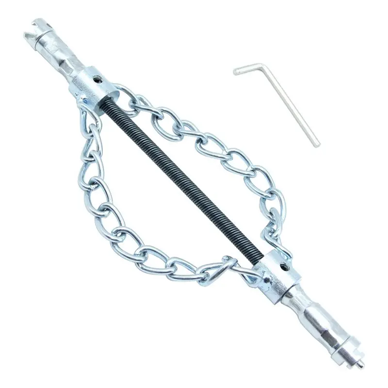 EYFL-Flex‑Shaft Sewer Descaling Chain,Push-Type Rotary Cable For PVC Pipes, Toilets & Boilers,Compatible With 16Mm Spring
EYFL-Flex‑Shaft Sewer Descaling Chain,Push-Type Rotary Cable For PVC Pipes, Toilets & Boilers,Compatible With 16Mm Spring