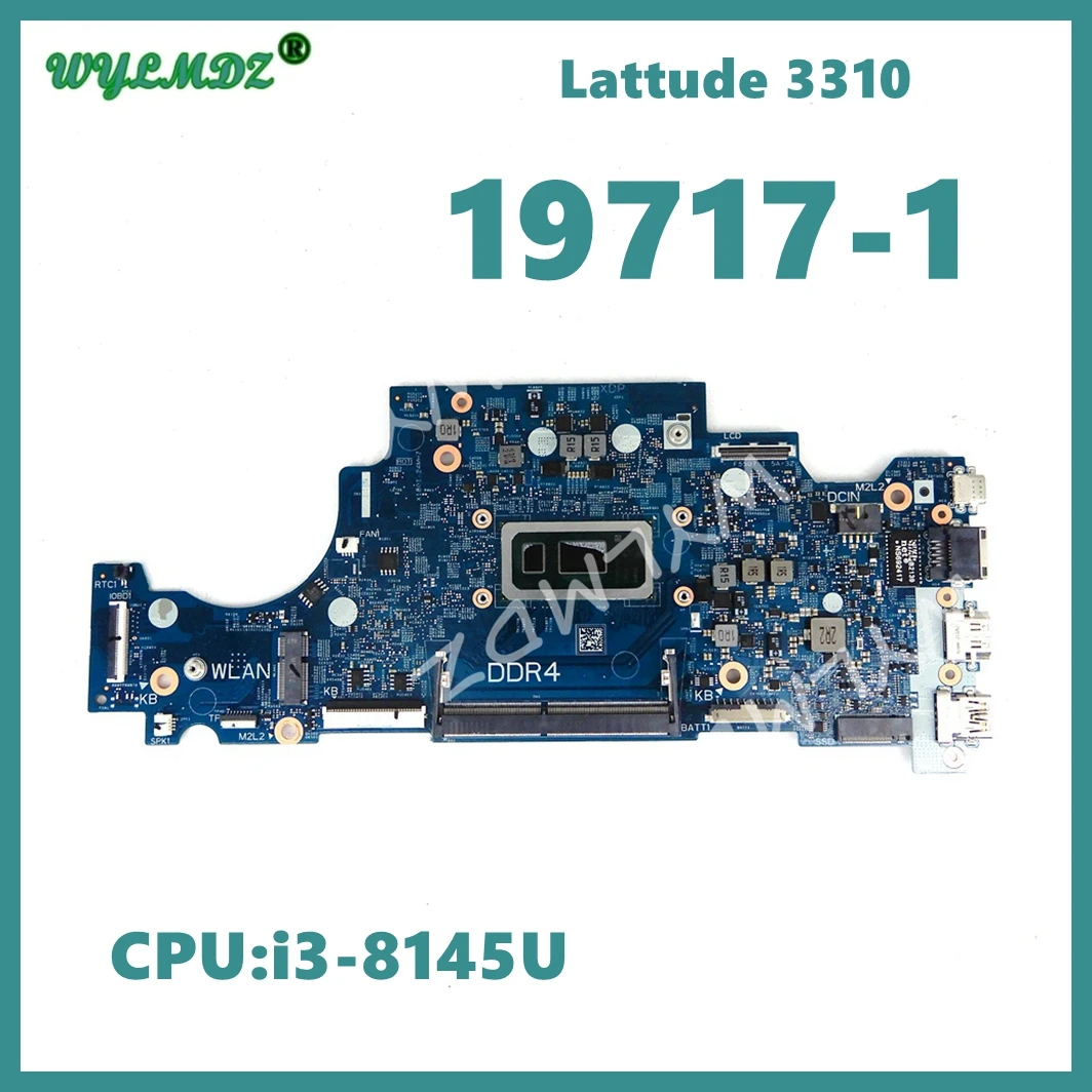 Материнская плата 9717-1 с процессором i3-8145U для DELL latview 3310, материнская плата ноутбука 100% протестирована ОК
Материнская плата 9717-1 с процессором i3-8145U для DELL latview 3310, материнская плата ноутбука 100% протестирована ОК